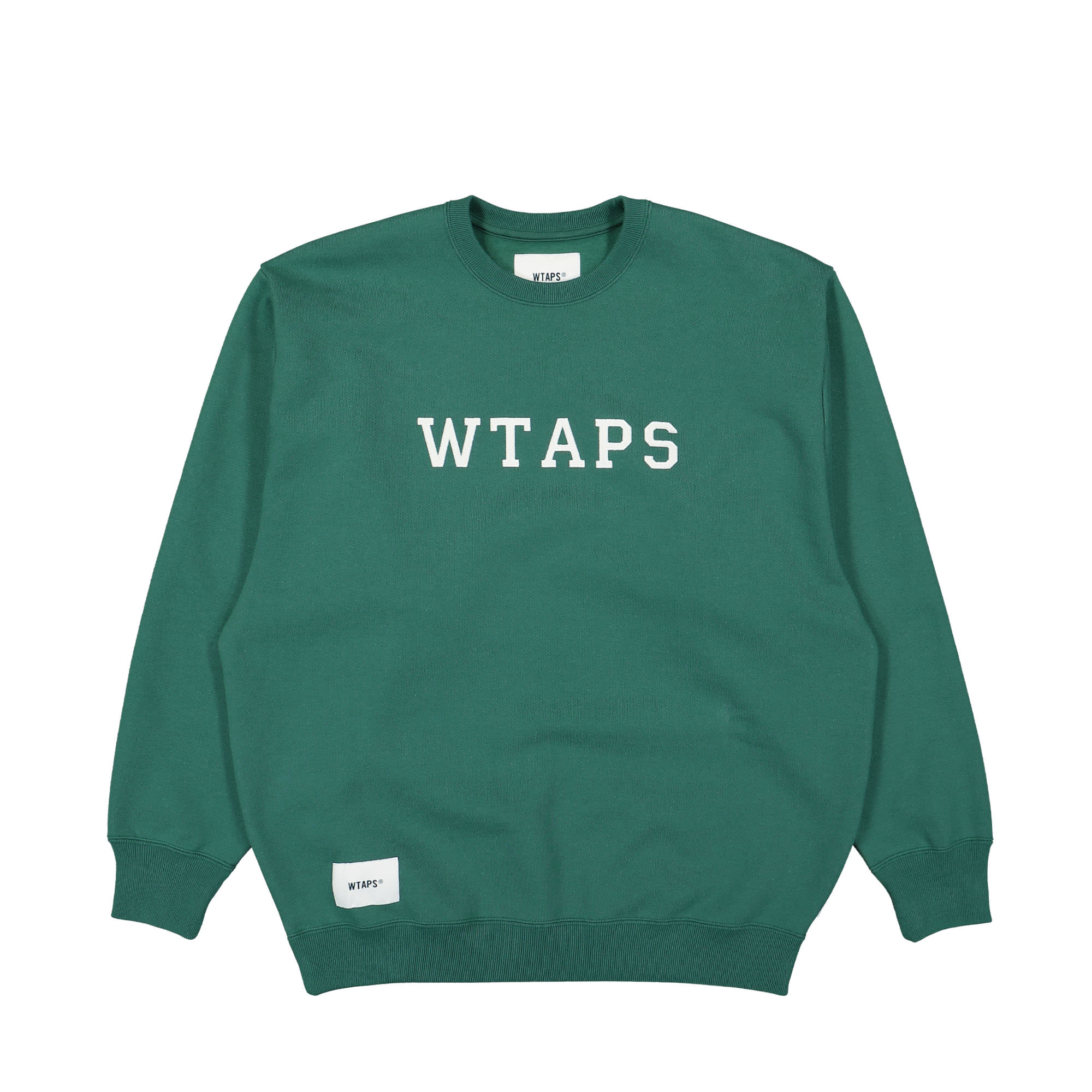 WTAPS Academy / Sweater / Cotton. College 241ATDT-CSM03 / Green | OVERKILL