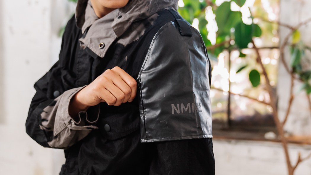 A man wearing a jacket and hoodie by NemeN.