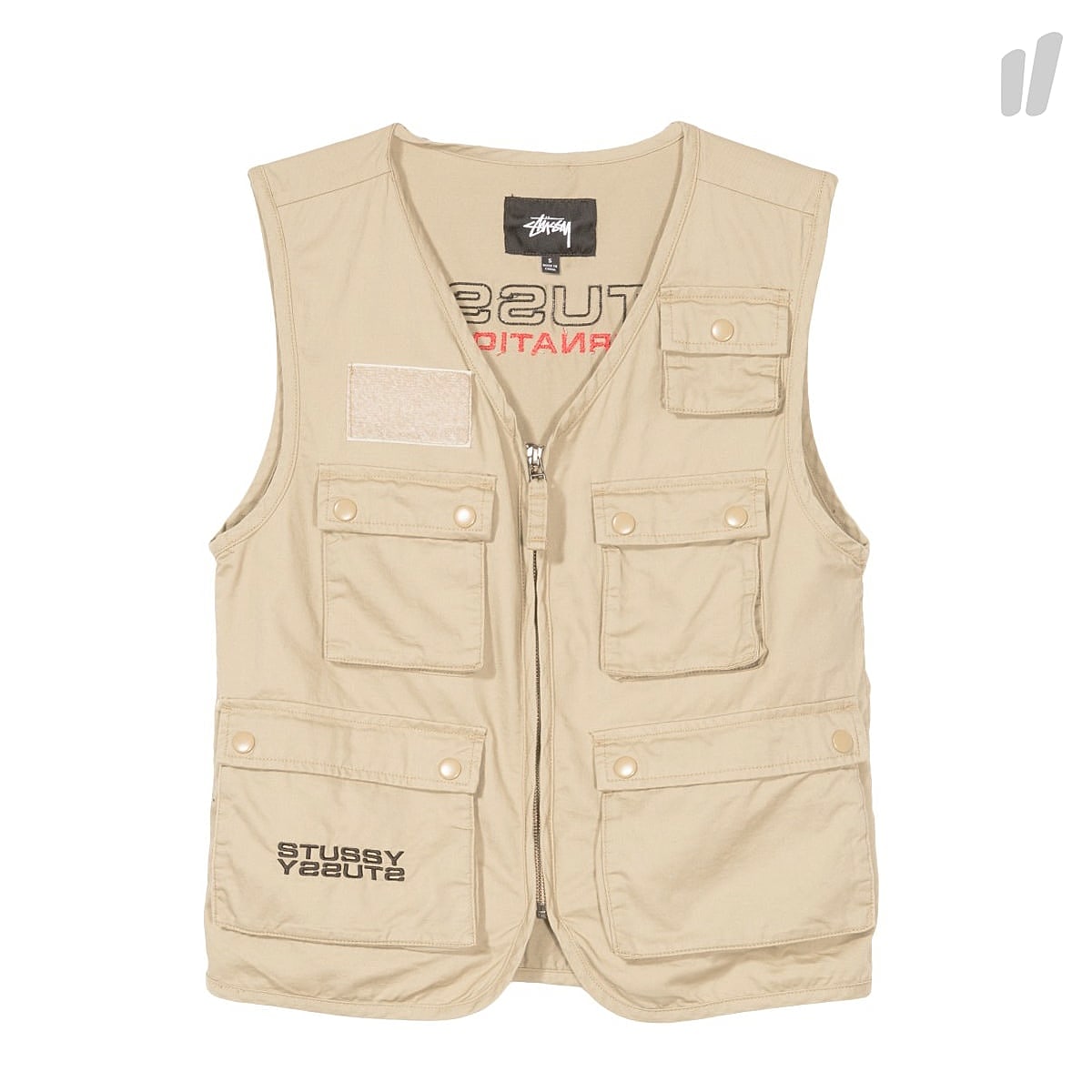 Utility vest stussy top