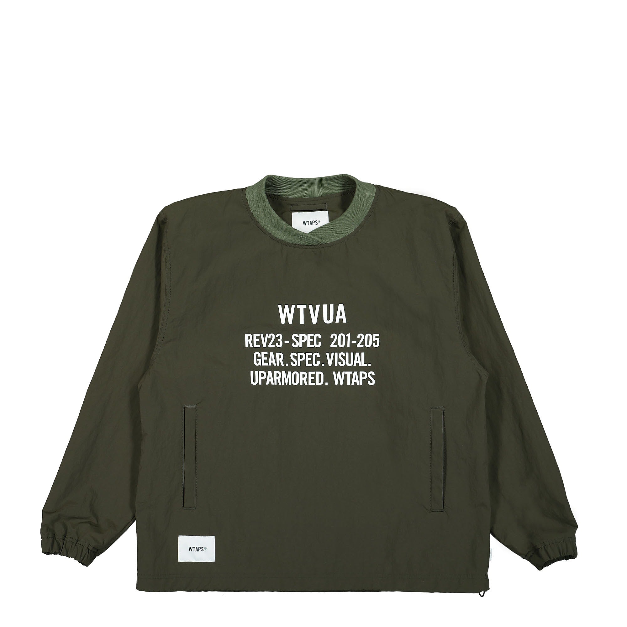 WTAPS Smock Nylon.Tussah Pullover Jacket 221BRDT-JKM04 | OVERKILL