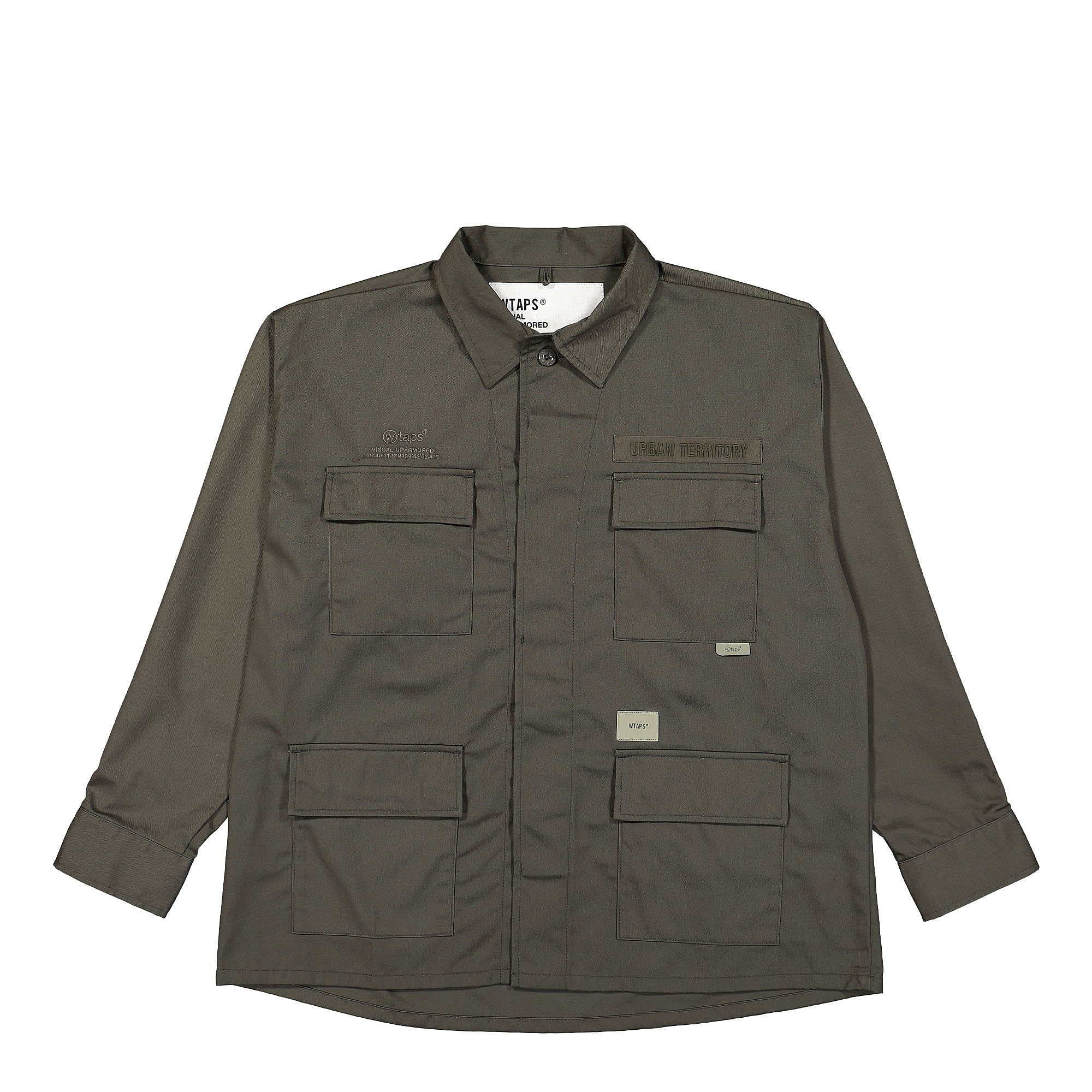 WTAPS Jungle LS CTPL. Shirt 222WVDT-SHM03 | OVERKILL