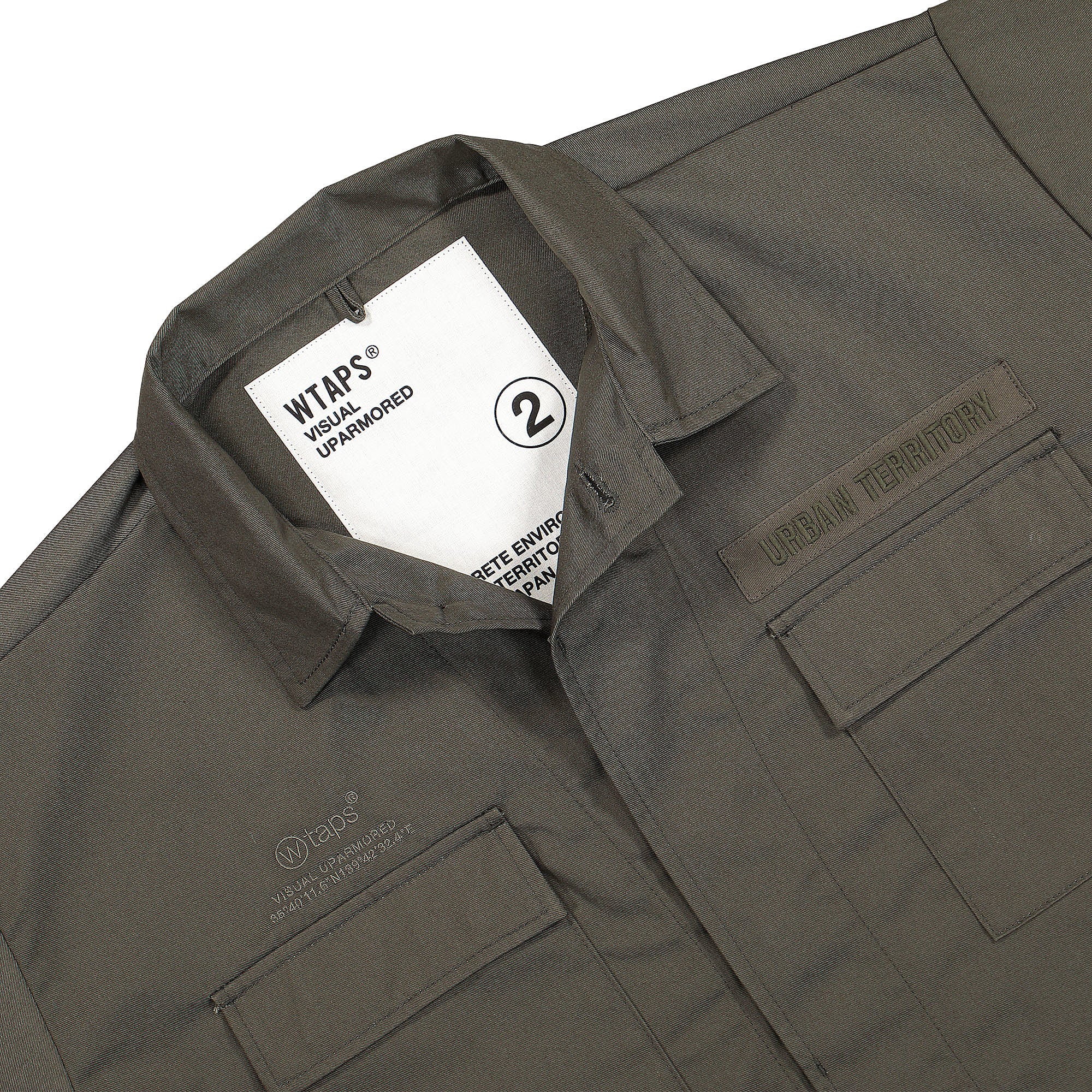 WTAPS Jungle LS CTPL. Shirt 222WVDT-SHM03 | OVERKILL