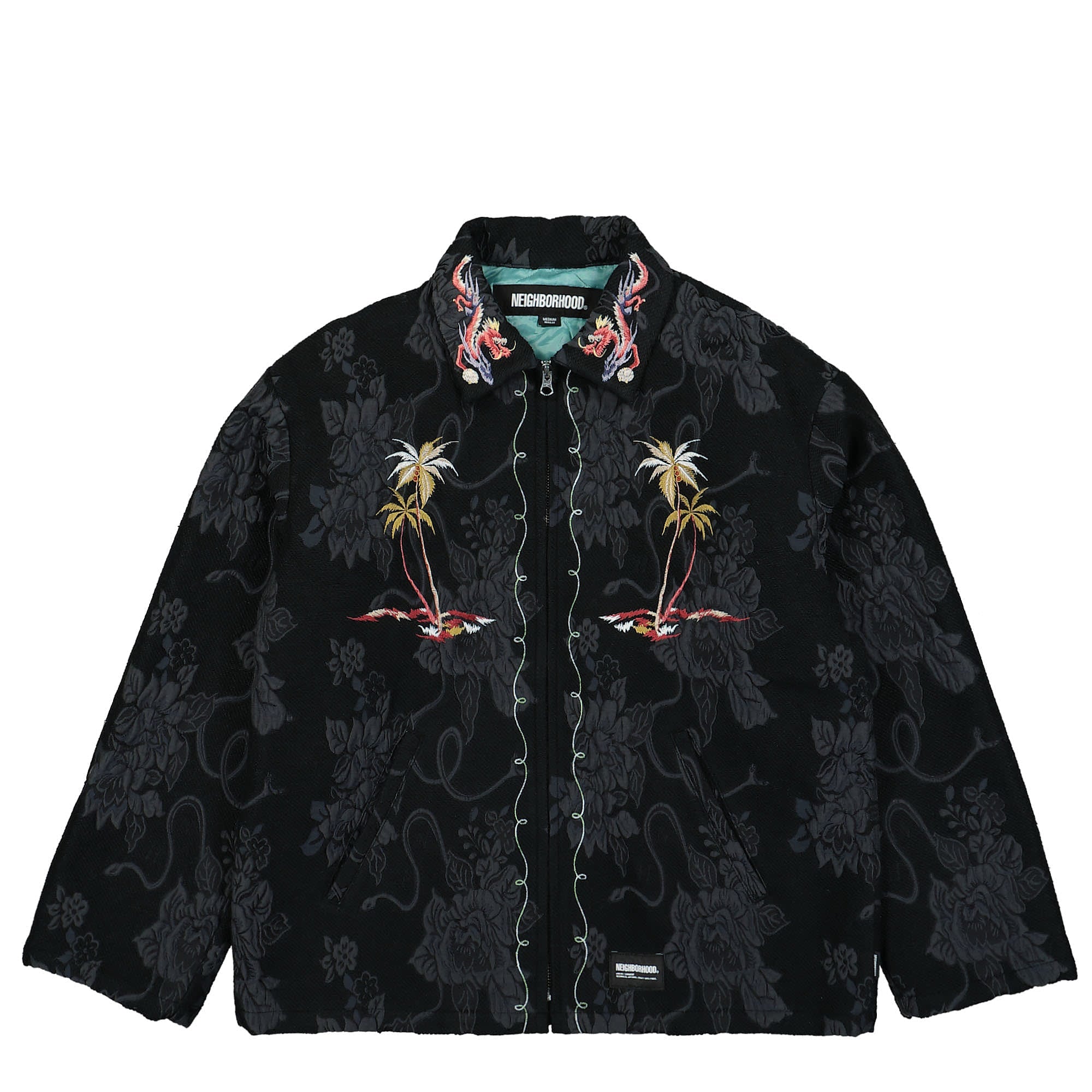 Neighborhood JQ Souvenir Jacket 232UTNH-JKM04 / Black | OVERKILL