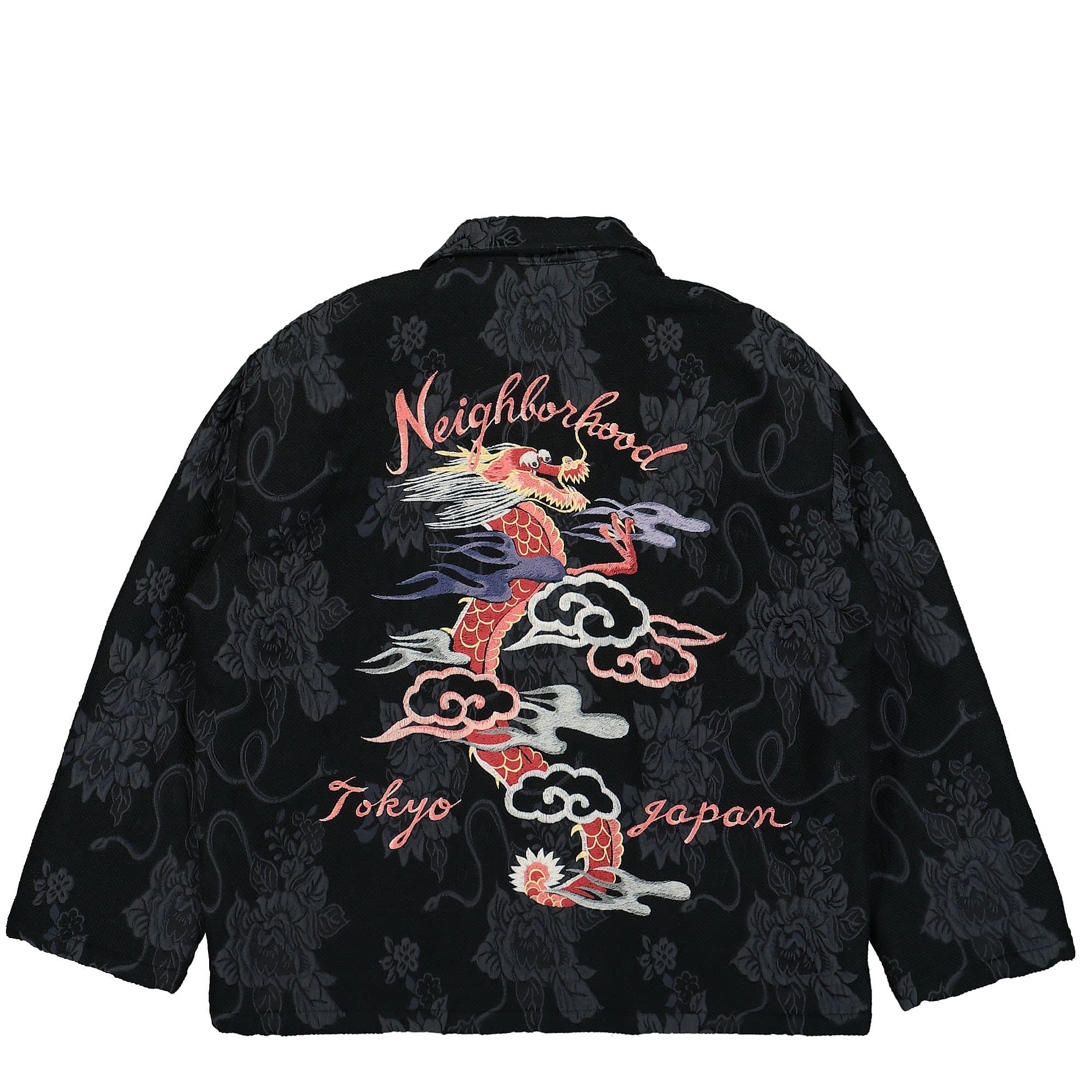 Neighborhood JQ Souvenir Jacket 232UTNH-JKM04 / Black | OVERKILL