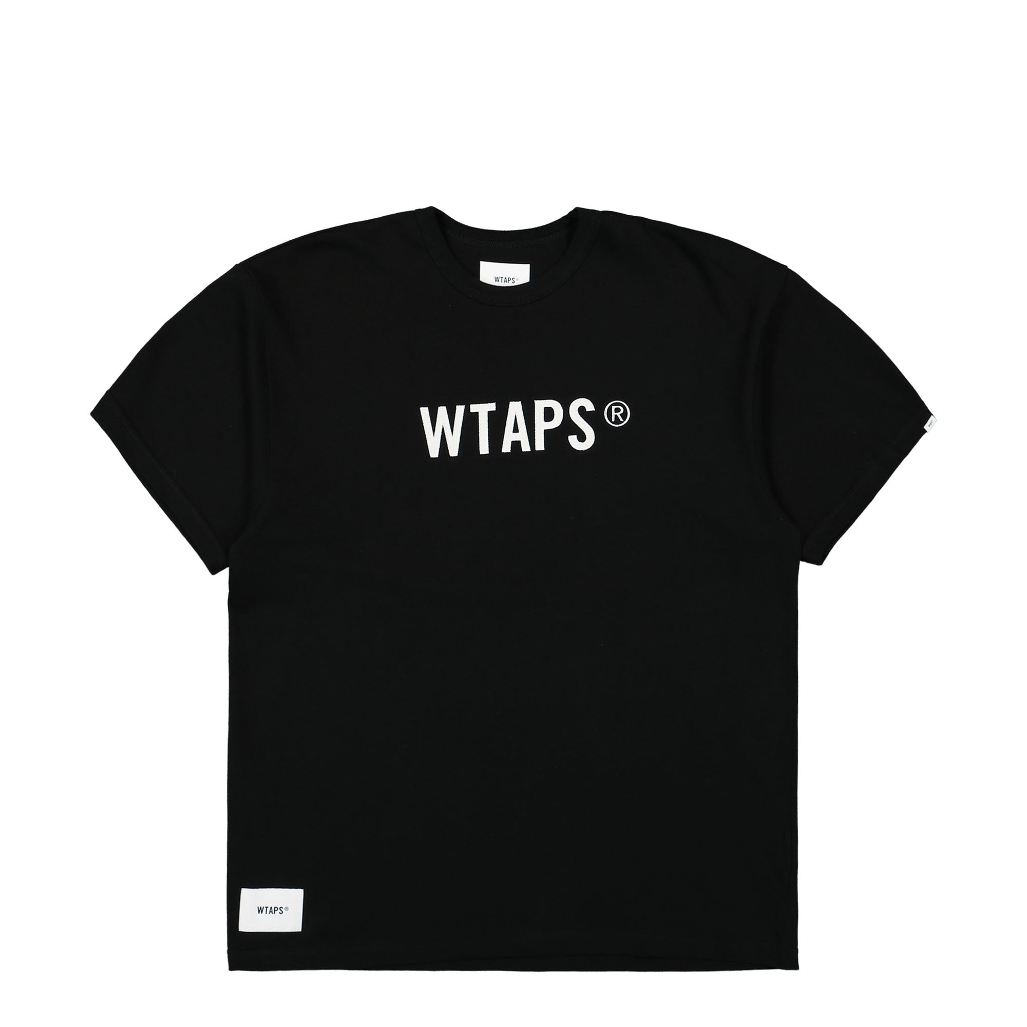 WTAPS Sign / SS / Cotton. TSSC 241ATDT-CSM22 / Black | OVERKILL