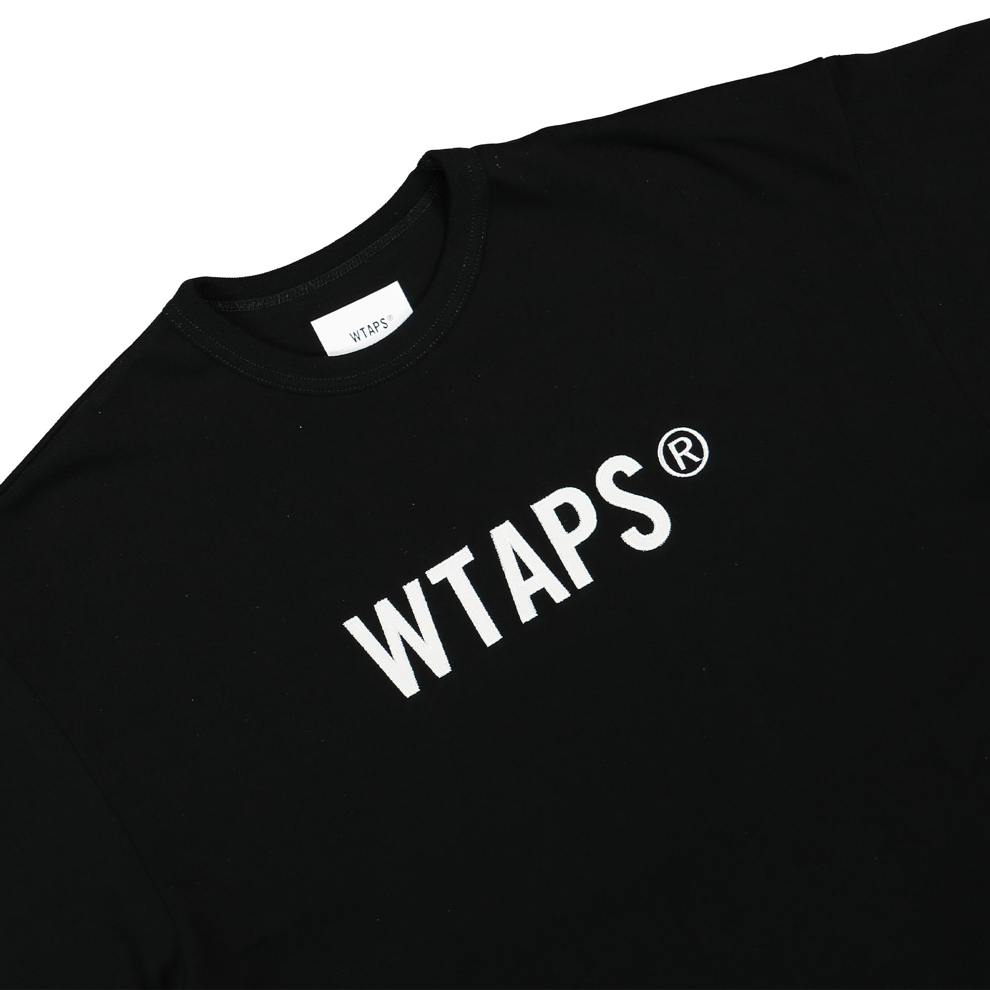 WTAPS Sign / SS / Cotton. TSSC 241ATDT-CSM22 / Black | OVERKILL