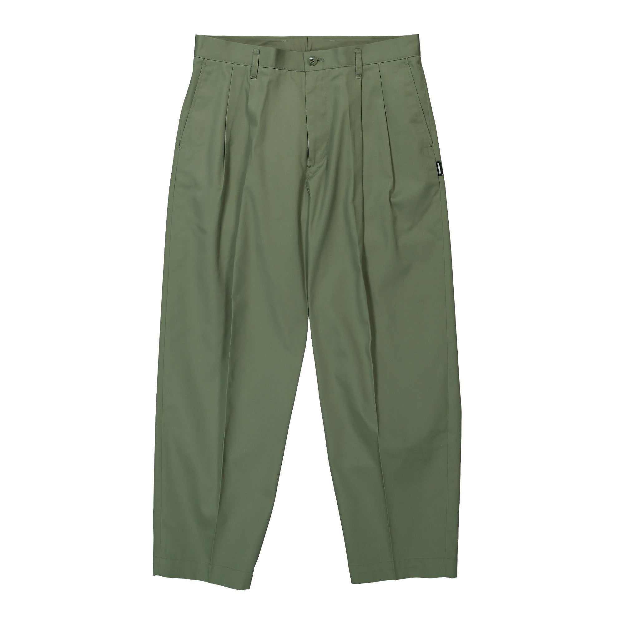 Neighborhood Two Tuck Pants 241SPNH-PTM06 / Green | OVERKILL