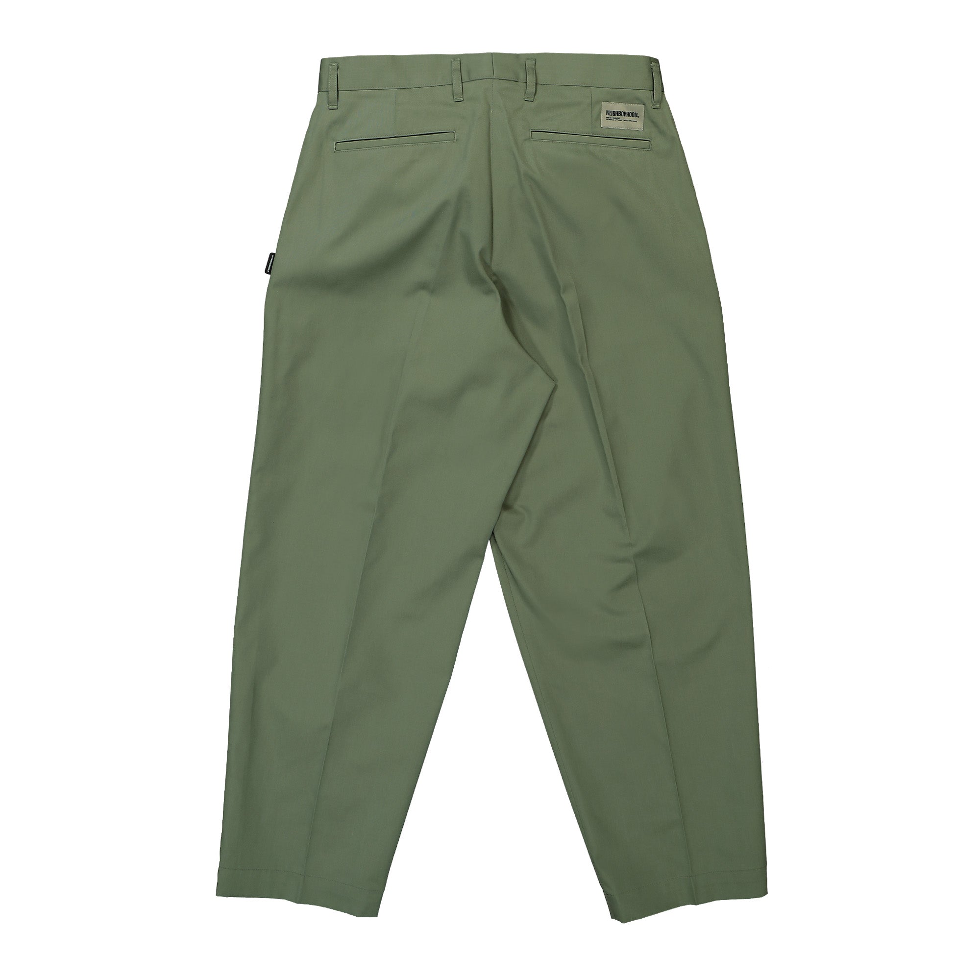 Neighborhood Two Tuck Pants 241SPNH-PTM06 / Green | OVERKILL