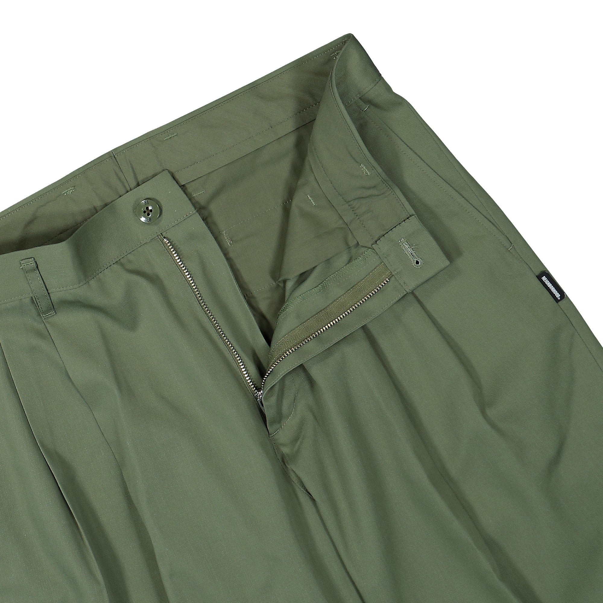 Neighborhood Two Tuck Pants 241SPNH-PTM06 / Green | OVERKILL