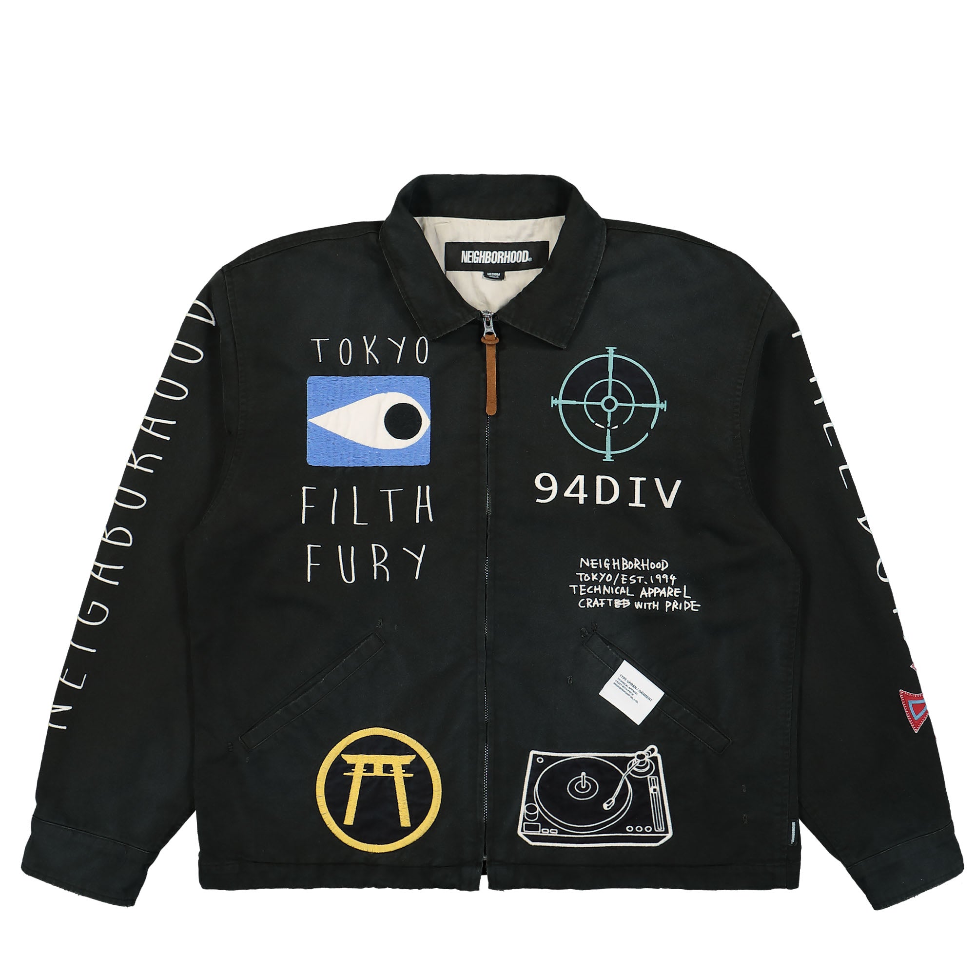 Neighborhood Savage Souvenir Jacket 241YTNH-JKM01 / Black | OVERKILL