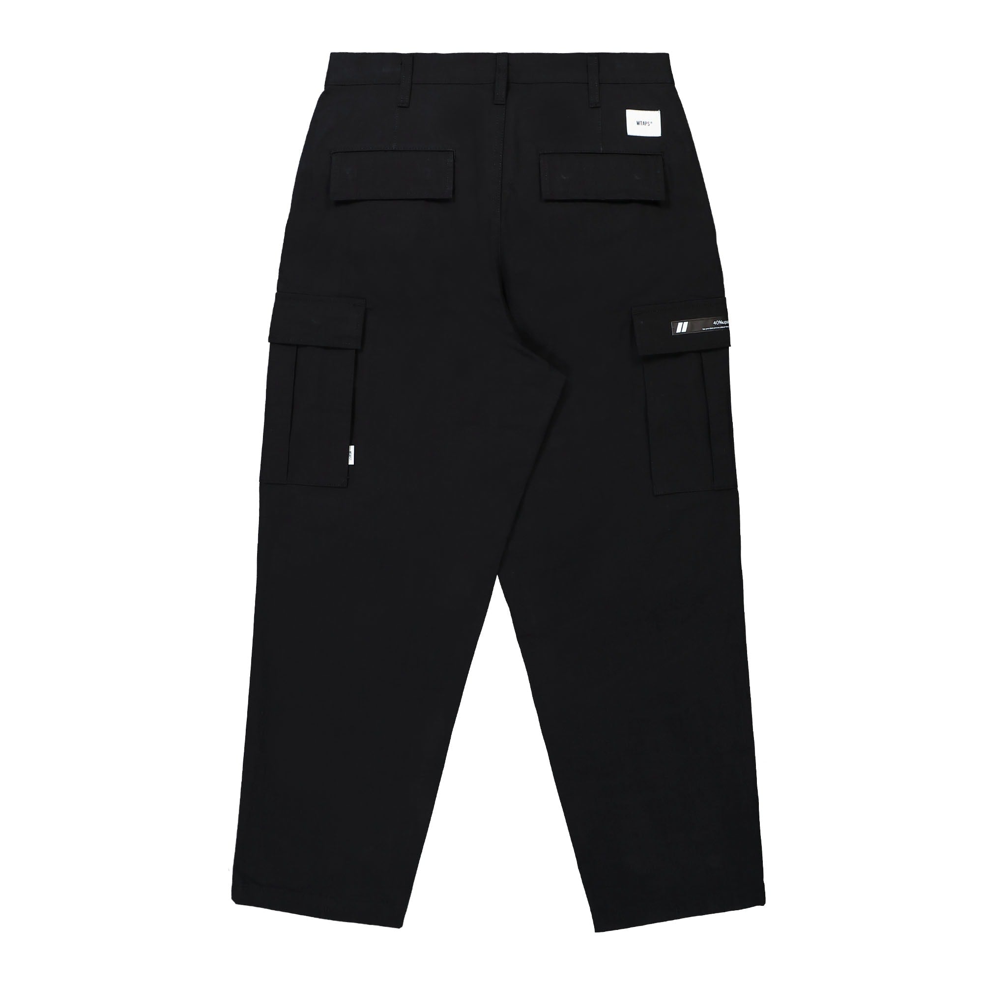 WTAPS MILT9601 Ripstop Trousers 231WVDT-PTM09 / Black | OVERKILL