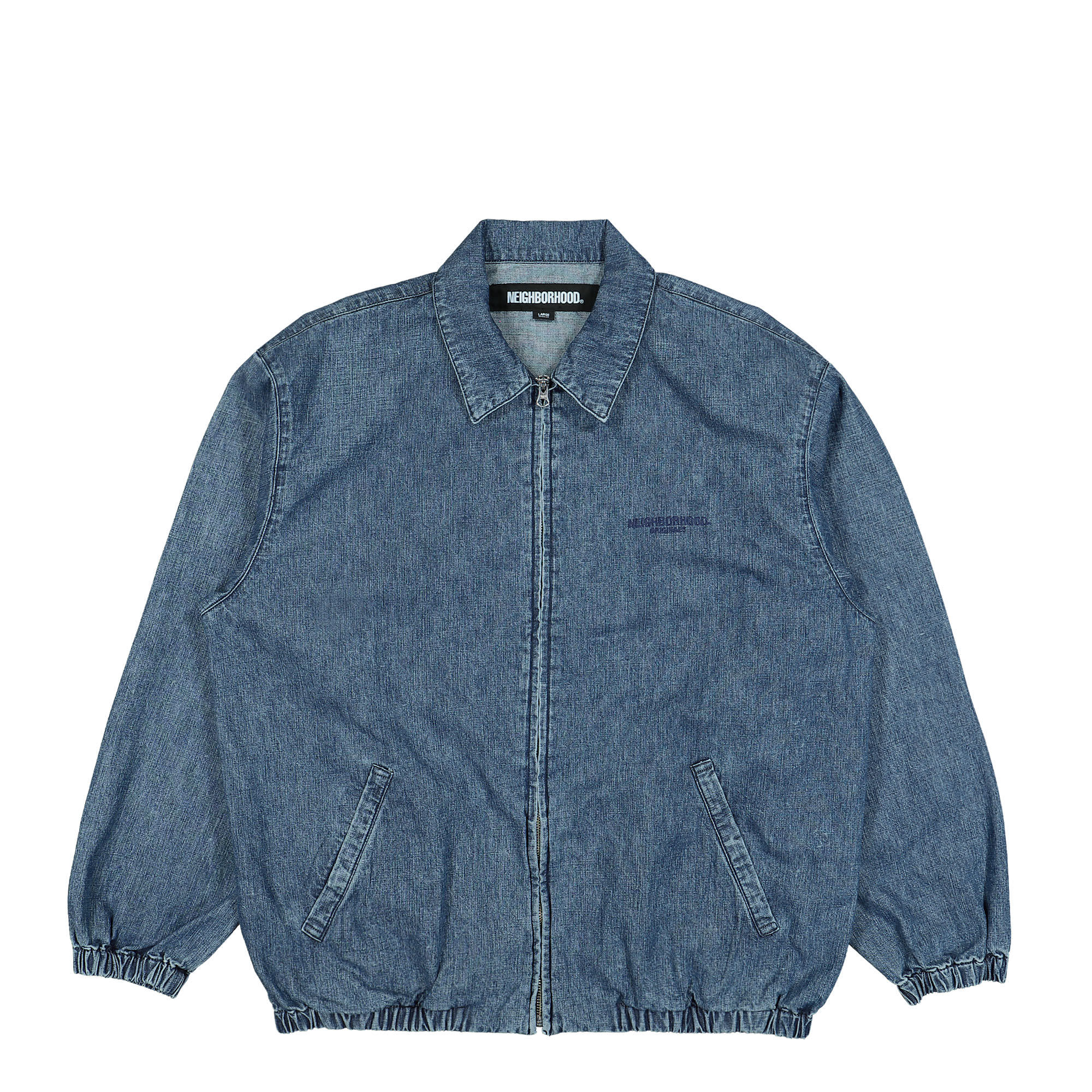 Neighborhood Denim Zip Work Jacket 231XBNH-JKM03 / Indigo | OVERKILL