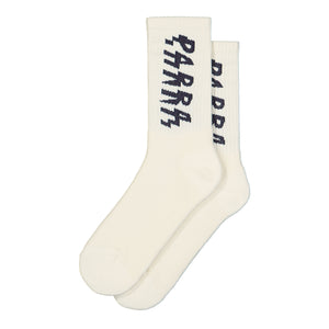 Spiked Logo Crew Socks