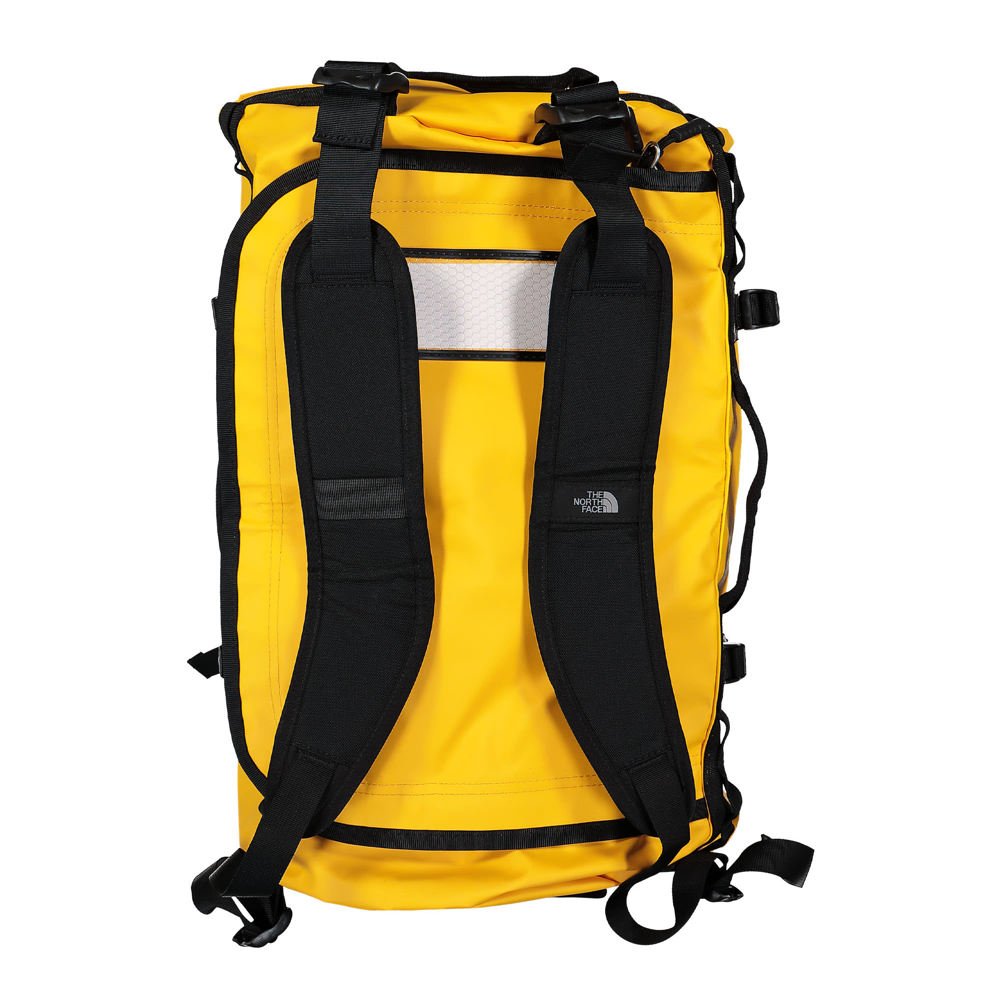 North face yellow duffel bag hotsell