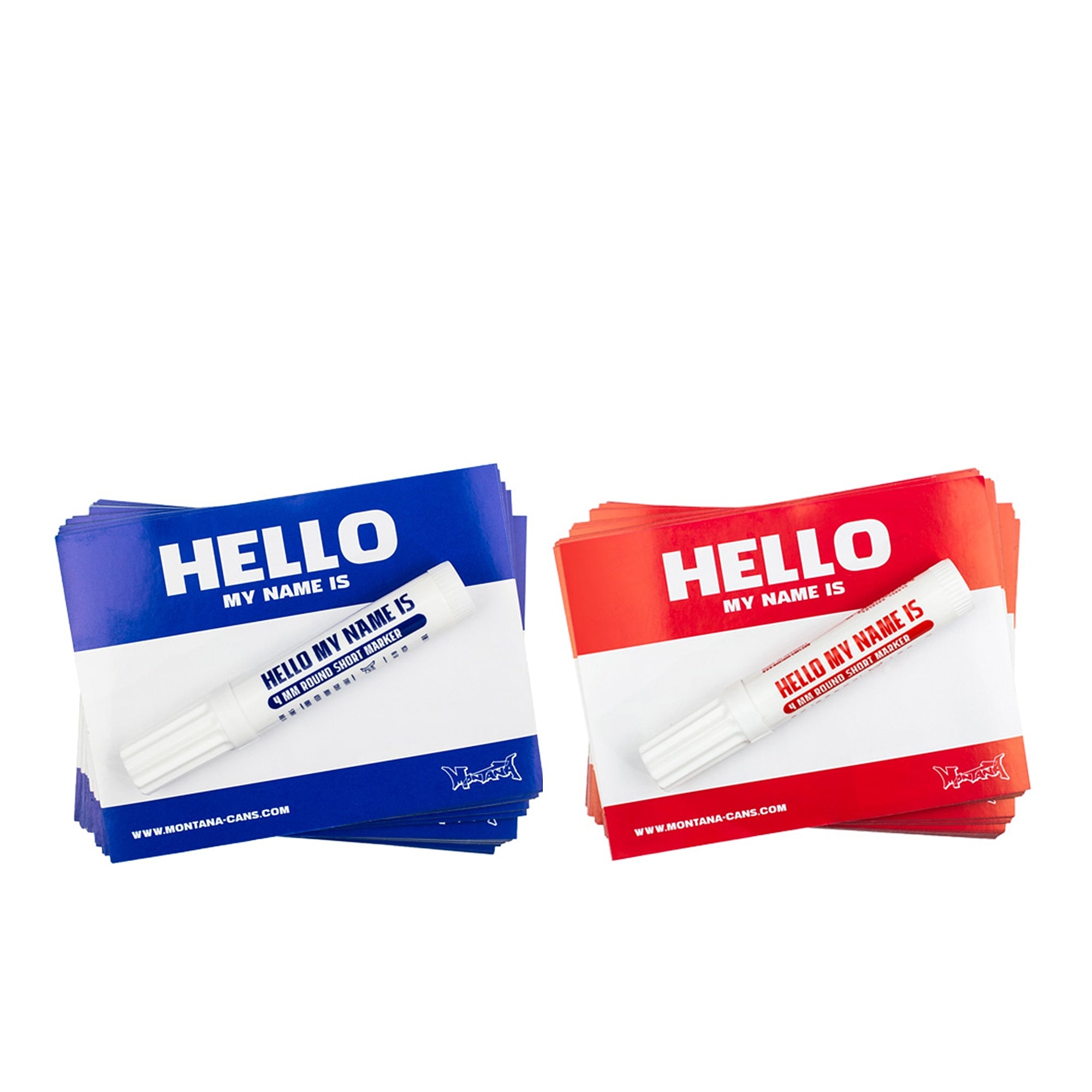 Montana hello my name is. sticker pack hellostick OVERKILL